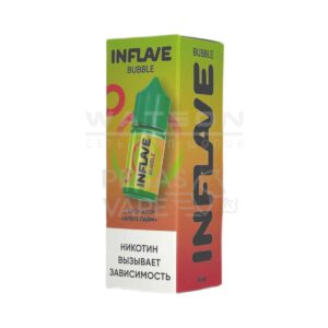 Жидкость INFLAVE BUBBLE (Клюквенная жвачка) 30 мл 2% (20 мг/мл) купить с доставкой в СПб, по России и СНГ. Цена. Изображение №7.