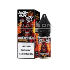 Жидкость ANGRY VAPE x PODONKI (Лимон Лайм Мята) 10 мл 2% (20 мг/мл) купить с доставкой в СПб, по России и СНГ. Цена. Изображение №6.