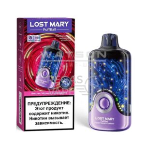 Электронная сигарета Lost Mary PuffBall 30000 (Дыня арбуз лед) купить с доставкой в СПб, по России и СНГ. Цена. Изображение №7.