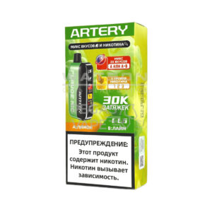 Электронная сигарета Artery CL6 30000 (FLAVOR+NIC edtion) (Клубника киви) купить с доставкой в СПб, по России и СНГ. Цена. Изображение №7.