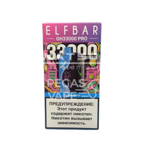 Электронная сигарета Elf Bar GH 33000 (Вишня гранат ананас) купить с доставкой в СПб, по России и СНГ. Цена. Изображение №5.
