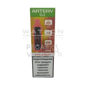 Электронная сигарета Artery CL2 10000 (FLAVOR+ICE edtion) (Голубика малина) купить с доставкой в СПб, по России и СНГ. Цена. Изображение №6.