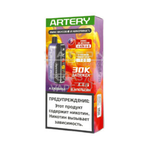 Электронная сигарета Artery CL6 30000 (FLAVOR+NIC edtion) (Зеленое яблоко груша) купить с доставкой в СПб, по России и СНГ. Цена. Изображение №6.