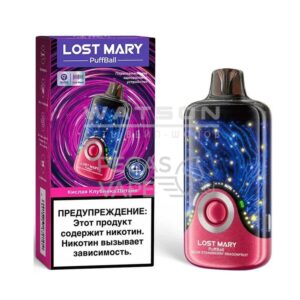 Электронная сигарета Lost Mary PuffBall 30000 (Персик зеленый виноград) купить с доставкой в СПб, по России и СНГ. Цена. Изображение №6.